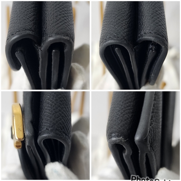 Auth Dior Saddle Black Trifold Wallet - Picture 10 of 12